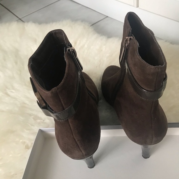 Women’s ankle boots size 8.5 ,Brow, - Picture 4 of 10